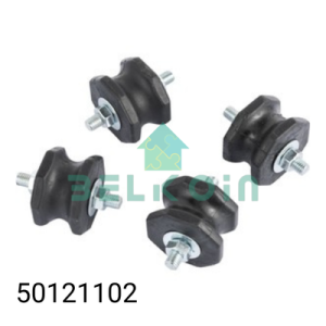 Universal Rubber Mount Damper Shock Pad 4-piece 45x2